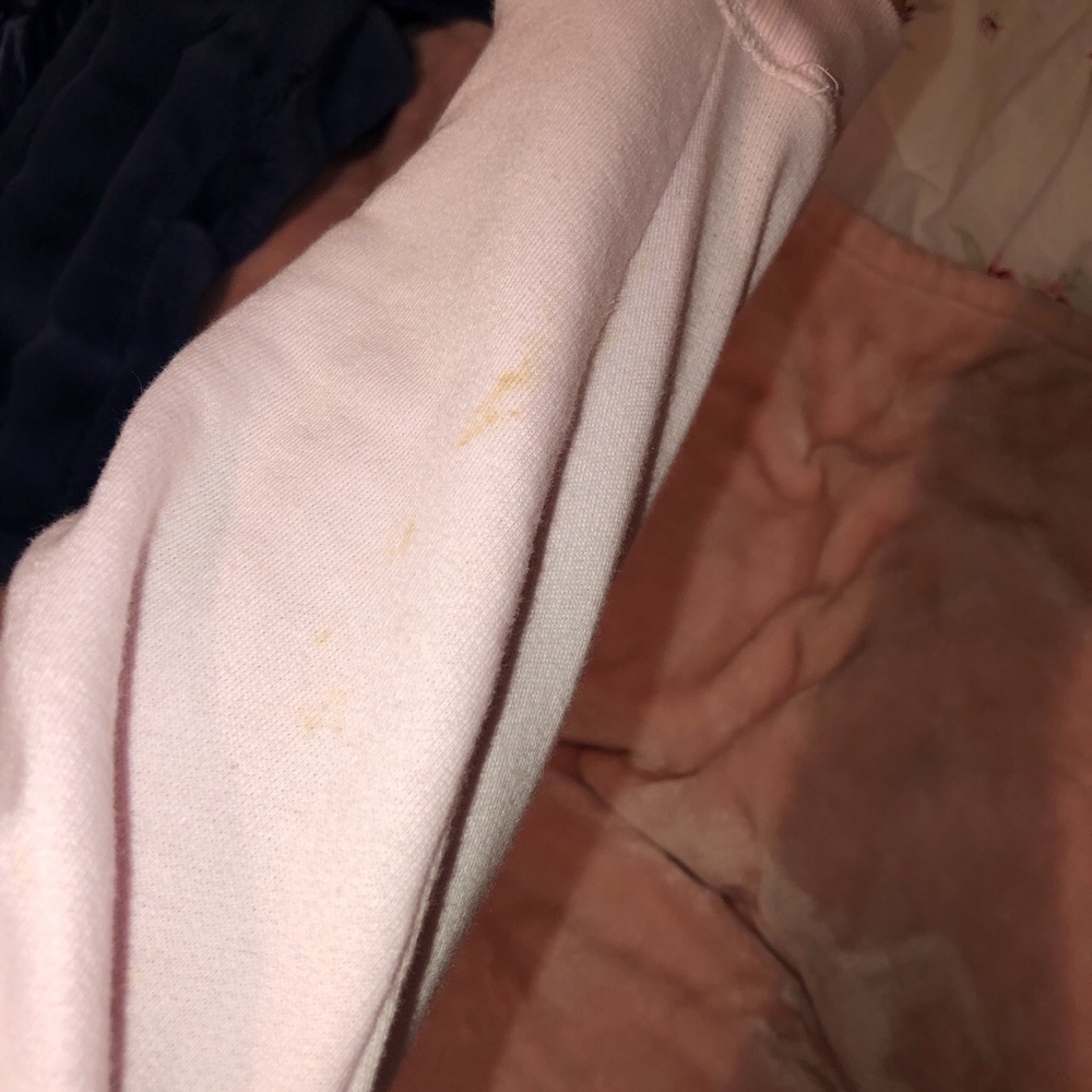Super cute vs pink cropped hoodie - Picture 2 of 4